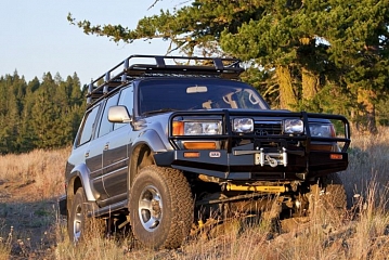    ARB W/BAR F/HZJ80 10/9 NONSRS W/FLARES